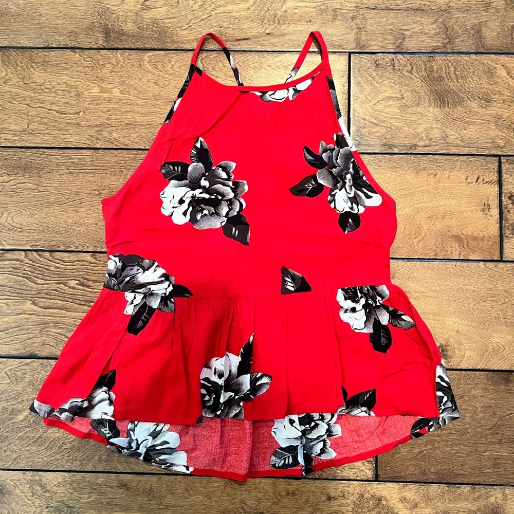 Volcom Floral Tank Top